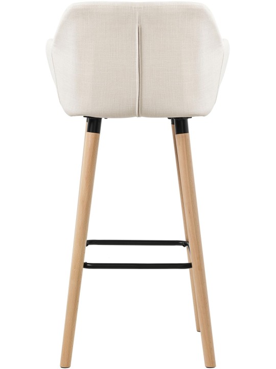 Taburete de bar Grant tela, beige