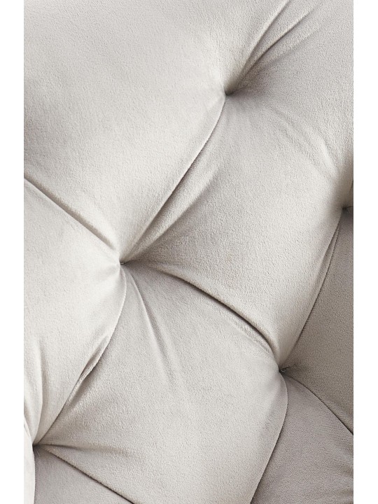 Silla de comedor Antigo terciopelo, gris