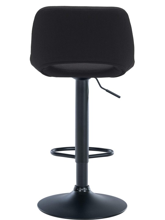 Taburete de bar tela Camden, negro Taburete de bar tela Camden, negro