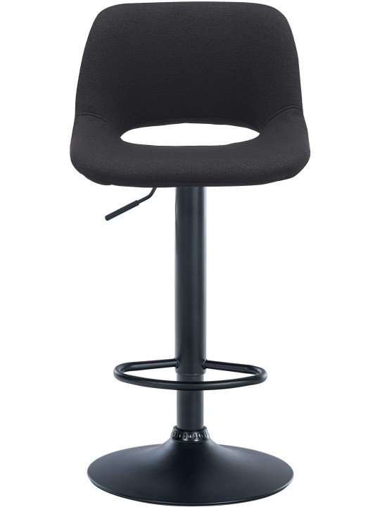 Taburete de bar tela Camden, negro Taburete de bar tela Camden, negro