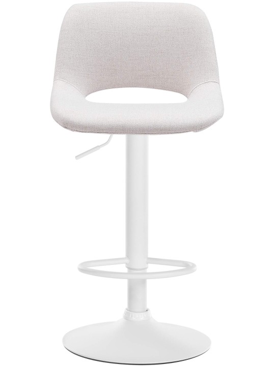 Taburete de bar tela Camden, crema