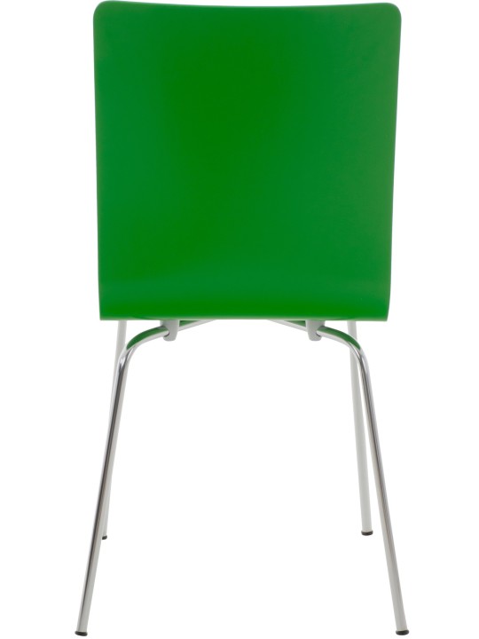 Juego de 4 sillas de visita Pepe, verde Juego de 4 sillas de visita Pepe, verde