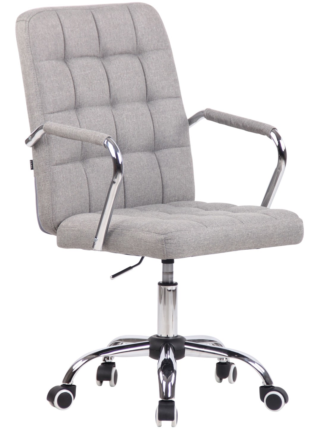 Silla de oficina Terni tela, gris