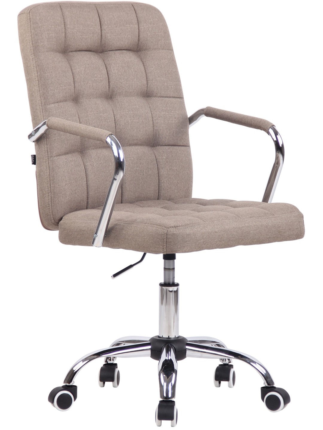 Silla de oficina Terni tela, taupe