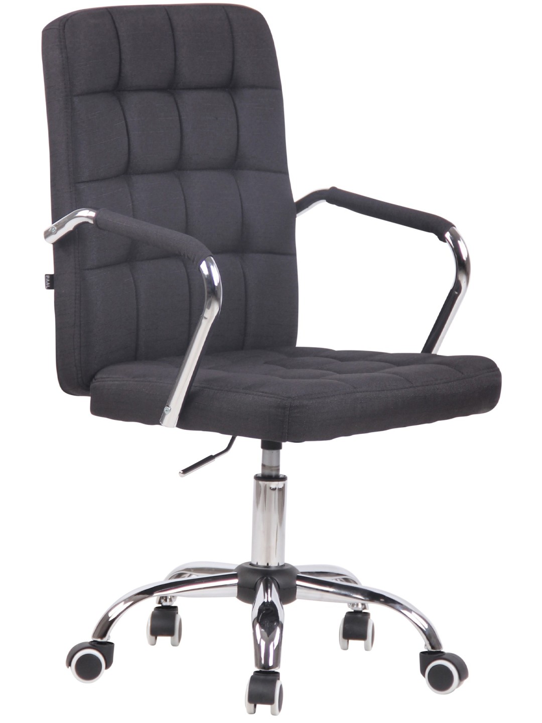 Silla de oficina Terni tela, negro