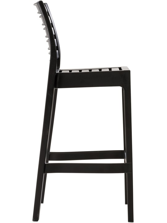 Conjunto de 4 taburetes de bar Ares, negro Conjunto de 4 taburetes de bar Ares, negro