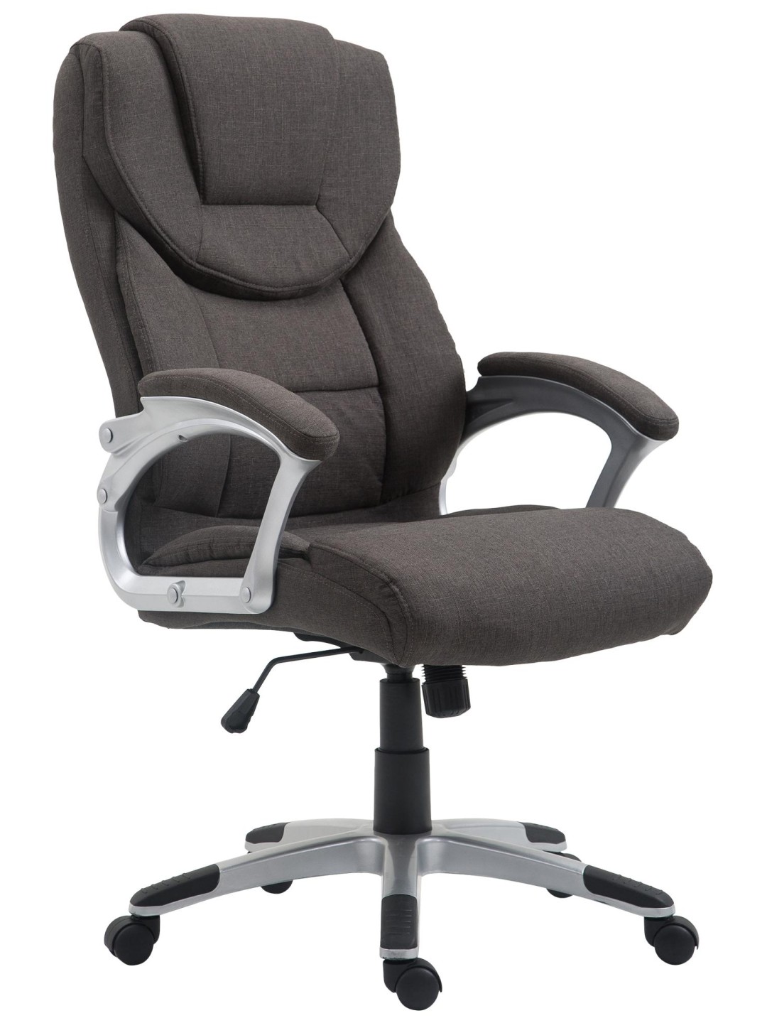 Silla de oficina Texas V2 tela, gris oscuro