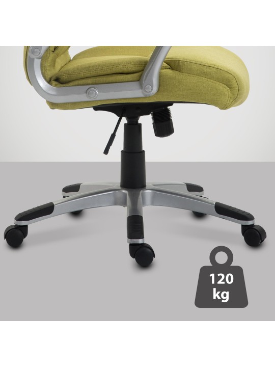 Silla de oficina Texas V2 tela, verde