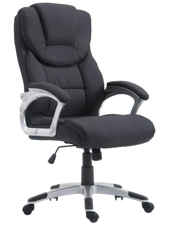 Silla de oficina Texas V2 tela, negro