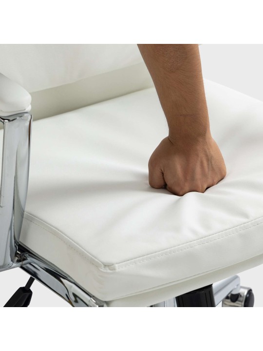 Silla de oficina Cleveland ecopiel, blanco Silla de oficina Cleveland ecopiel, blanco