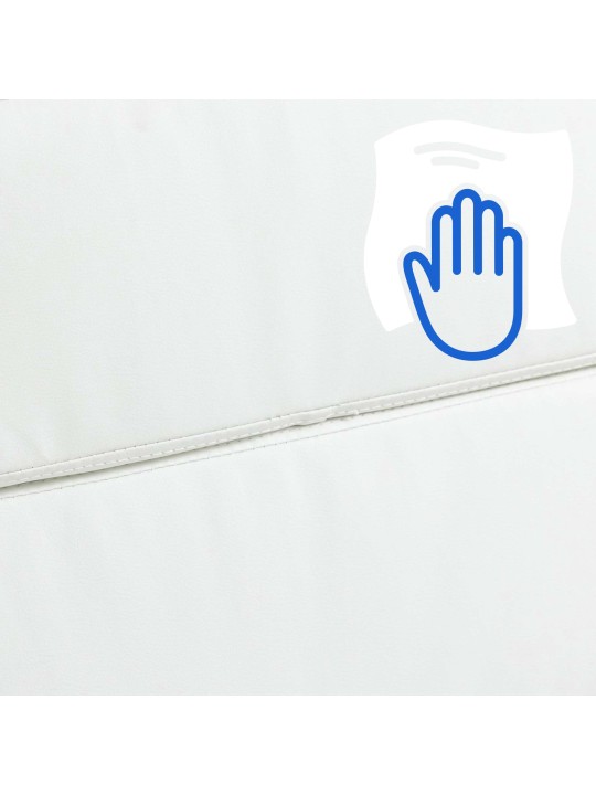 Silla de oficina Cleveland ecopiel, blanco Silla de oficina Cleveland ecopiel, blanco