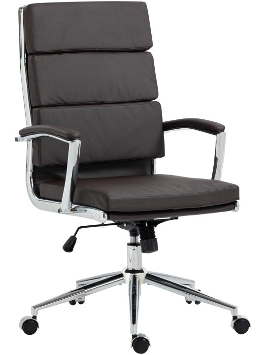 Silla de oficina Cleveland ecopiel, marrón Silla de oficina Cleveland ecopiel, marrón