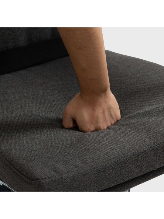 Silla de oficina Cleveland tela, gris oscuro Silla de oficina Cleveland tela, gris oscuro