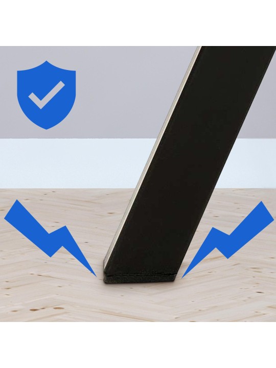 Silla de comedor de terciopelo Lewes, azul oscuro