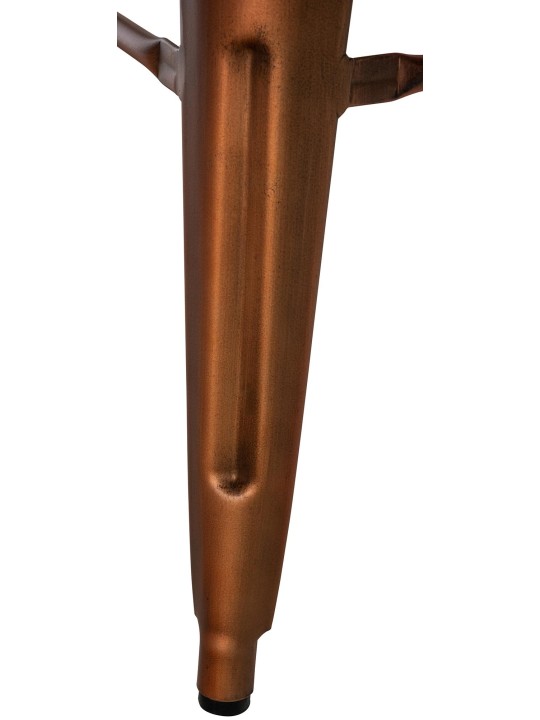 Juego de 2 taburetes de bar Mason, cobre Juego de 2 taburetes de bar Mason, cobre