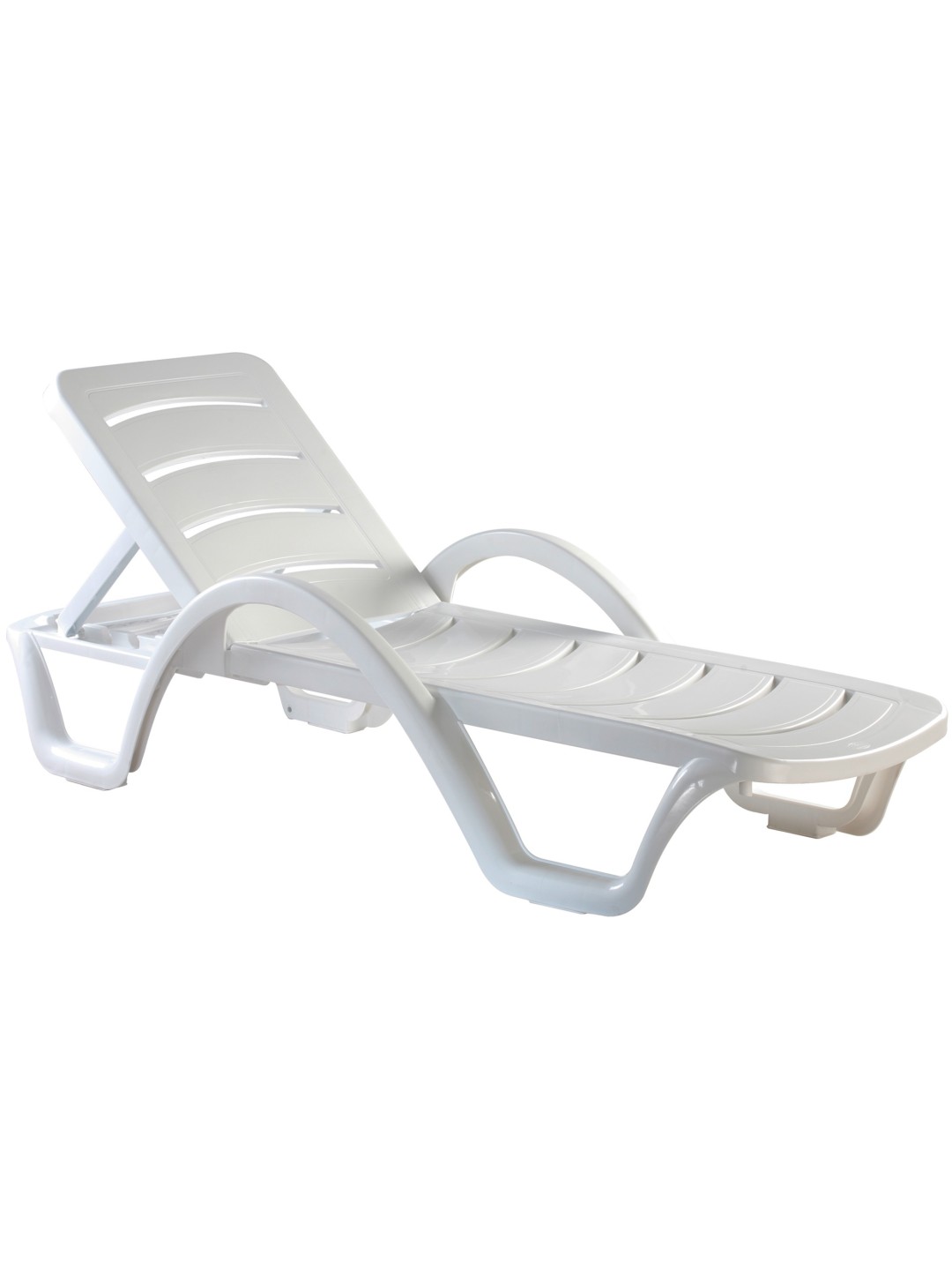 Conjunto de 10 tumbonas Habana, blanco