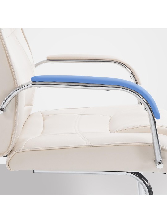 Silla de visita Atila, crema