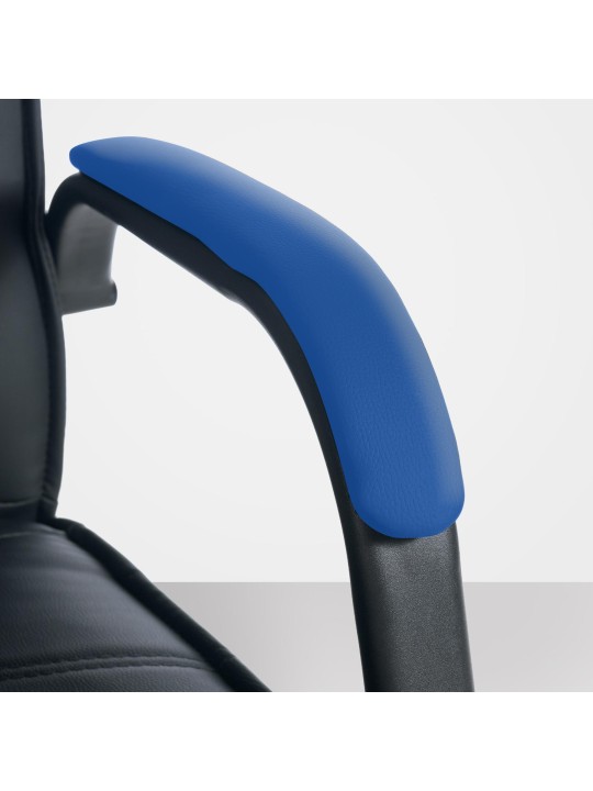 Silla de visita Atila, negro/negro