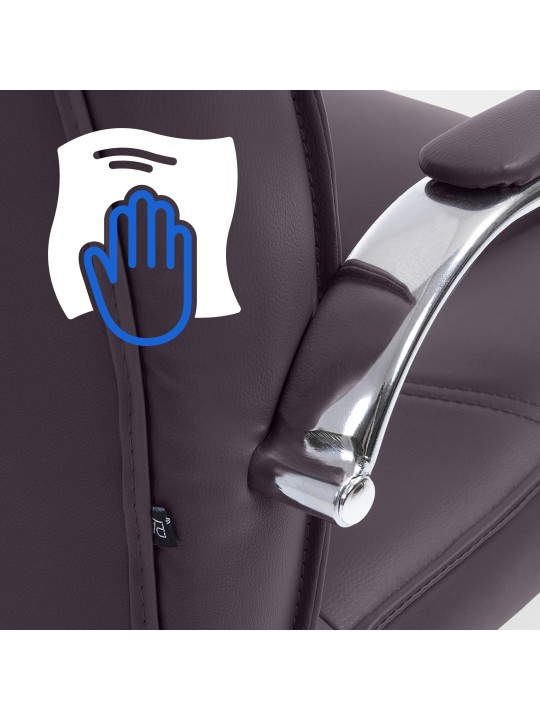 Conjunto de 2 sillas Atila, marrón