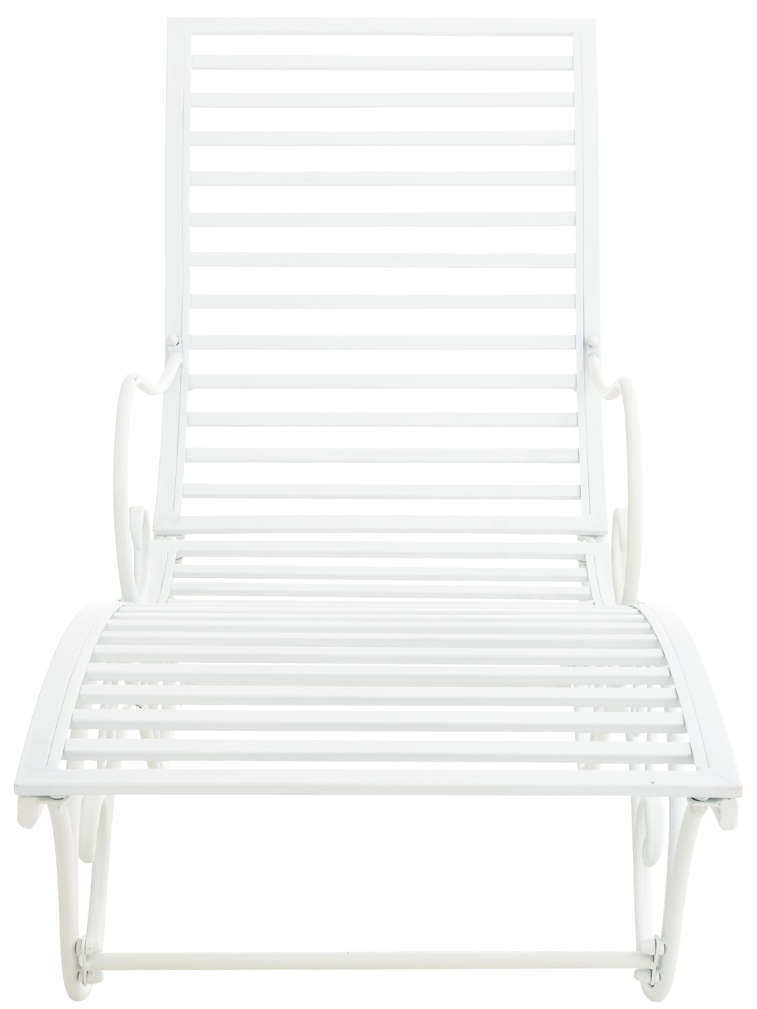 Tumbona de jardín Amiens, blanco