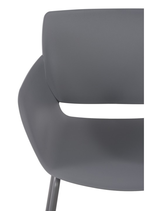 Silla Alpena, gris oscuro Silla Alpena, gris oscuro