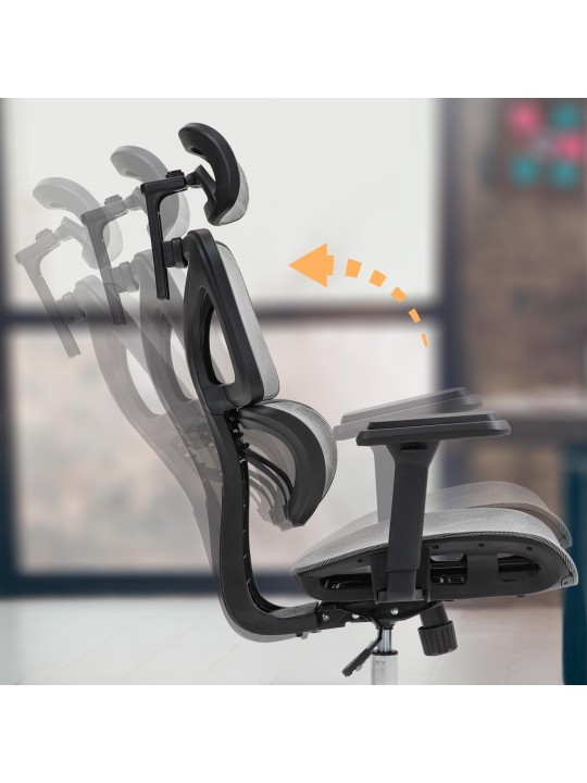 Silla de oficina Deshler, gris Silla de oficina Deshler, gris