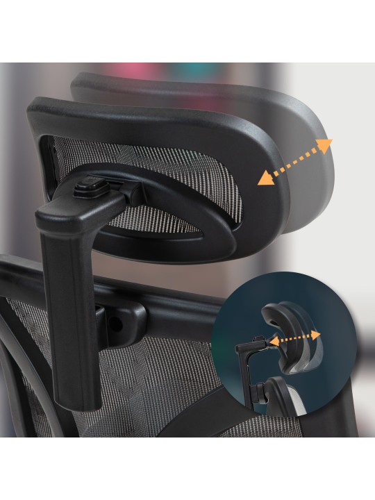 Silla de oficina Deshler, gris Silla de oficina Deshler, gris