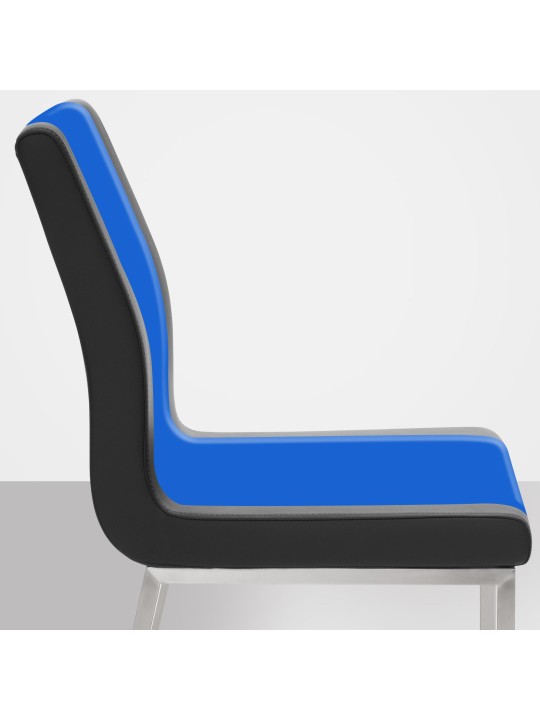 Silla de comedor Colmar, negro