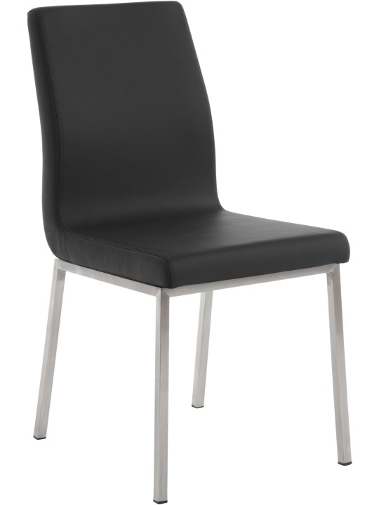 Silla de comedor Colmar, negro