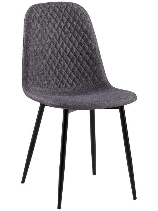 Silla Giverny tela, gris oscuro Silla Giverny tela, gris oscuro