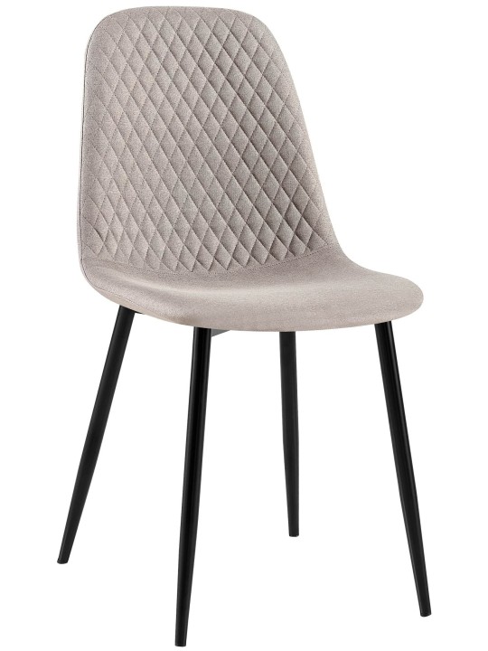 Silla Giverny tela, gris Silla Giverny tela, gris
