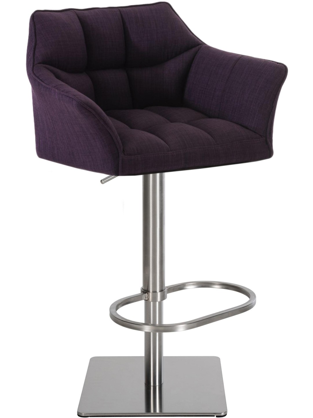 Taburete de bar Damaso E tejido, lila