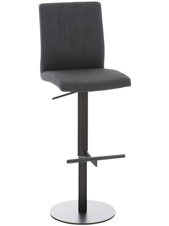 Taburete de bar tela Cádiz, gris oscuro Taburete de bar tela Cádiz, gris oscuro