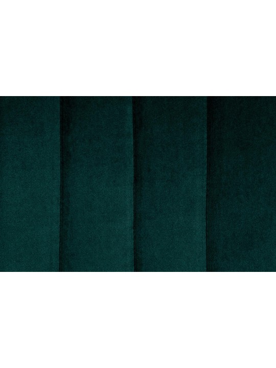 Juego de 2 taburetes de bar Toni terciopelo cromado, verde
