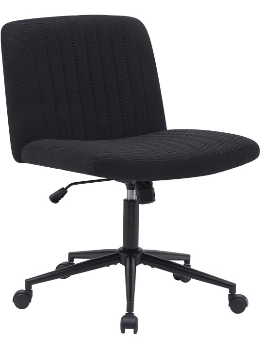 Silla de oficina Kingman tela, negro