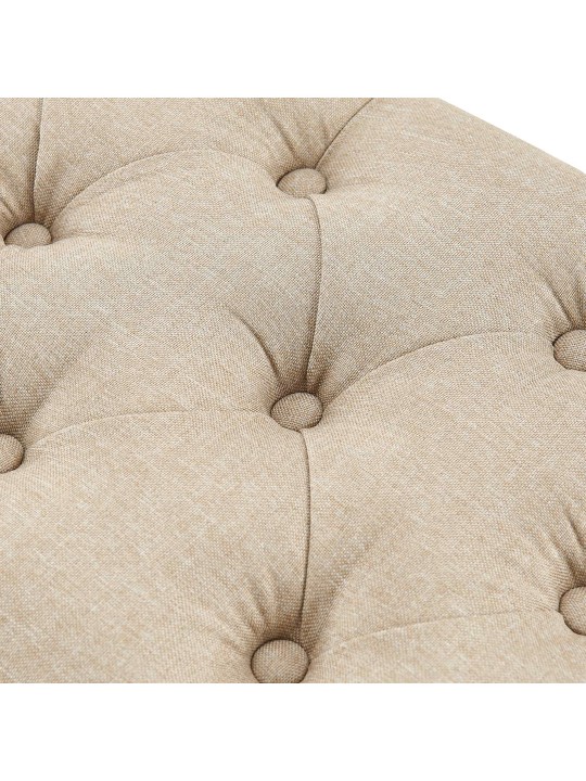 Banco Amun tela B120, taupe