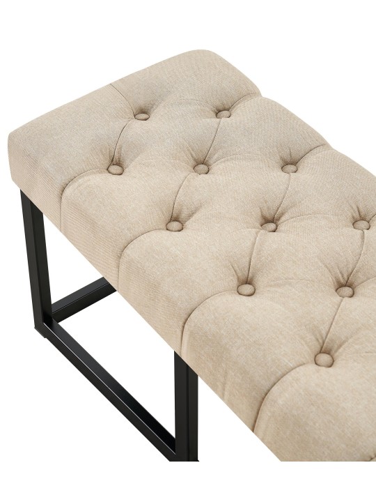 Banco Amun tela B150, taupe