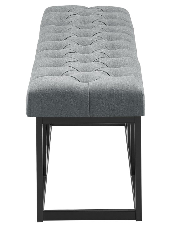 Banco Amun tela B150, gris oscuro