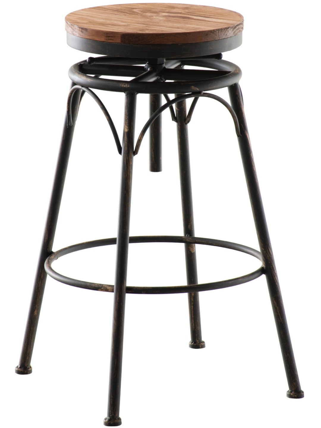 Taburete de bar Viga, bronce