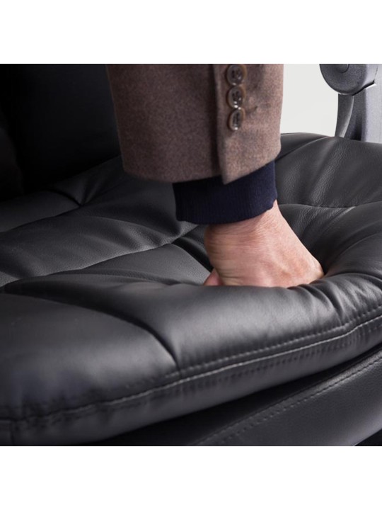 Silla de oficina XL Troy, negro