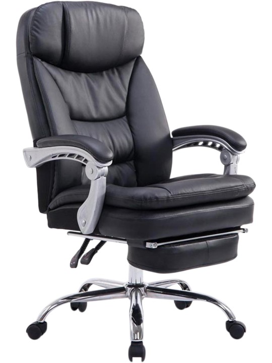 Silla de oficina XL Troy, negro