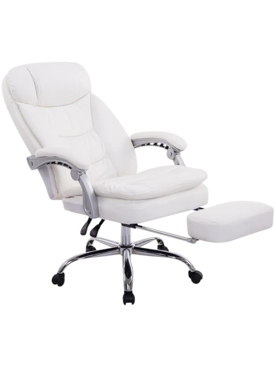 Silla de oficina XL Troy, blanco