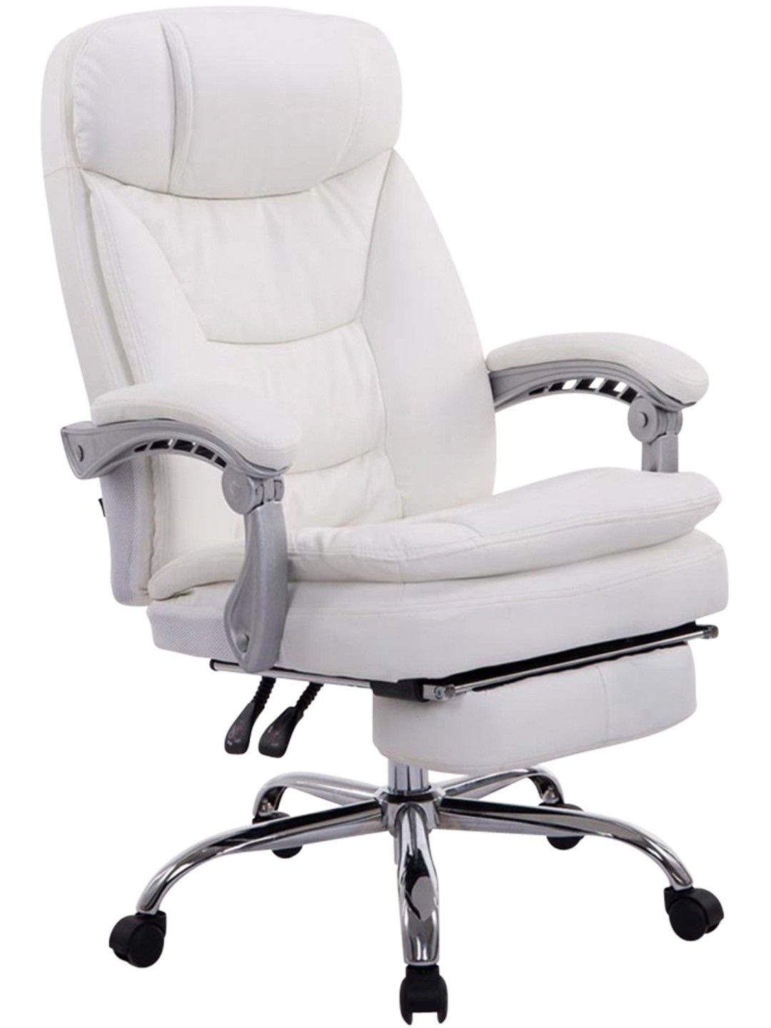 Silla de oficina XL Troy, blanco