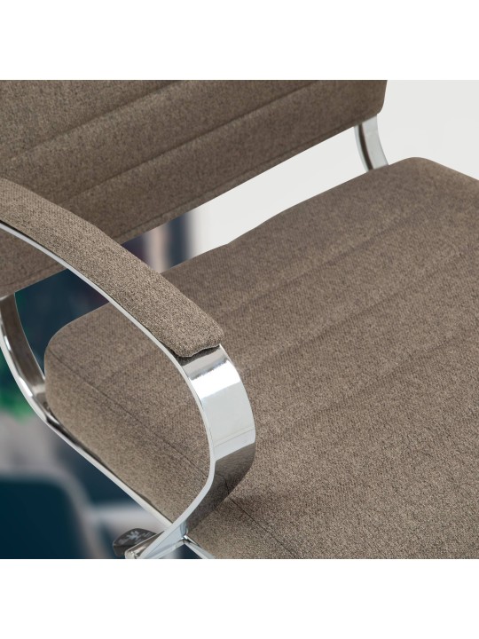 Silla de oficina Oakland tela, taupe