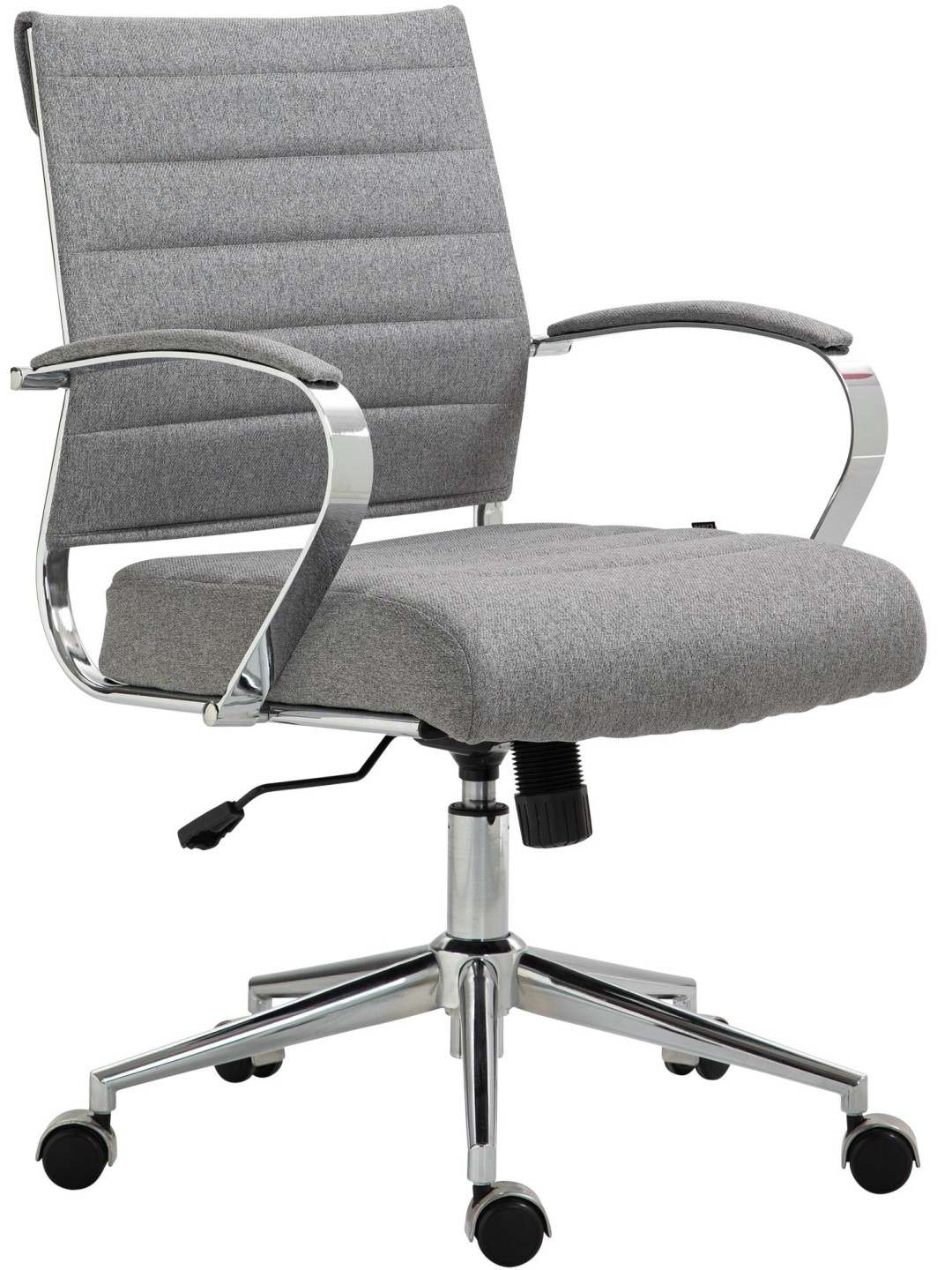 Silla de oficina Oakland tela, gris