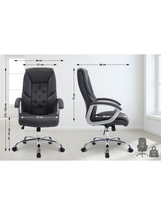 Silla de oficina BIG Rodeo, gris Silla de oficina BIG Rodeo, gris