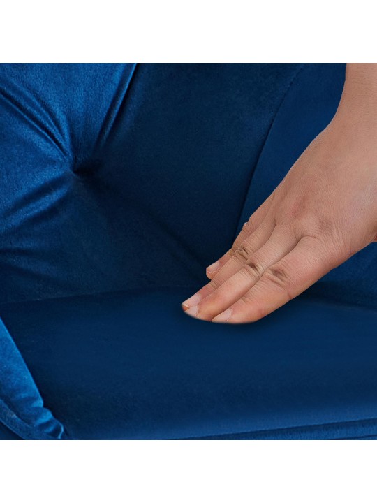 Juego de 2 sillas de comedor Cassis, azul Juego de 2 sillas de comedor Cassis, azul