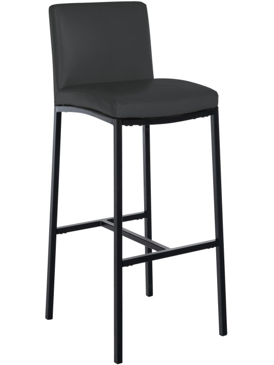 Taburete de bar Freeport piel sintética B, gris oscuro Taburete de bar Freeport piel sintética B, gris oscuro
