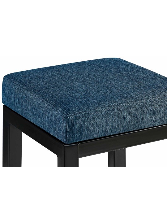 Taburete de bar Taylor B85 tela, azul Taburete de bar Taylor B85 tela, azul