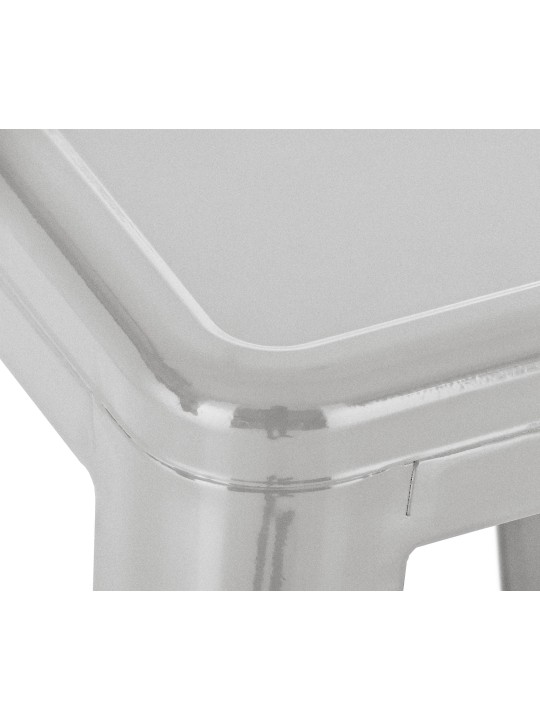 Taburete de bar Joshua, plata